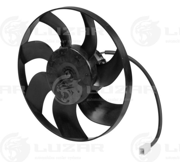 Э/вентилятор охл. без кожуха ВАЗ 21213-214 Нива LUZAR LFc 01214