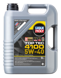 Масло мотор. Liqui Moly 5W40 Top Tec 4100 (5л) (7501)