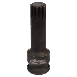 Головка ударная торцевая 1/2" DR внешний SPLINE M18 (ATAS039) AIRLINE