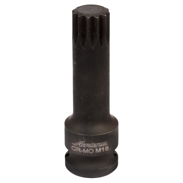 Головка ударная торцевая 1/2&amp;quot; DR внешний SPLINE M18 (ATAS039) AIRLINE