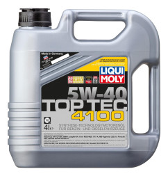 Масло мотор. Liqui Moly 5W40 Top Tec 4100 (4л) (7547)