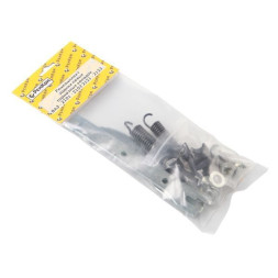 Ремкомплект задних левых тормозных колодок ВАЗ-2101-2107, 2121-2123 (RK01035) РЕМКОМ