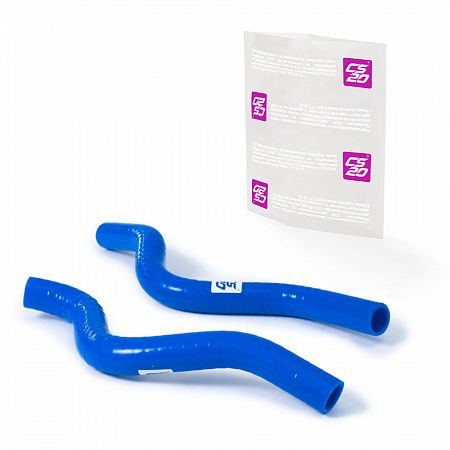 Патрубки отопителя LADA Vesta дв.P3M силикон CS20 СИНИЙ к-т.2шт Profi