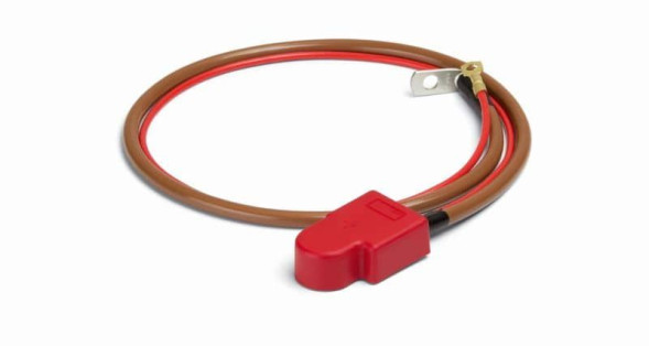 Провод АКБ &amp;quot;плюс&amp;quot;  2101-2105, 2107 (840мм), клемма однок. (МТА) 2105-3724070 CARGEN