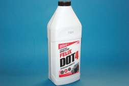 Жидкость тормозная  DOT4  FELIX (белая б.) 910гр. (15шт.)