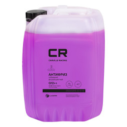 Антифриз фиолетовый CR лобридный флуор. -40°С, G12++,10л/10.72кг (L2018003) CARVILLE RACING