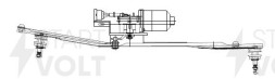 Стеклоочиститель в сборе СтартВОЛЬТ  УАЗ 3163 Patriot (05-) и их модификаций (VWA 03063)