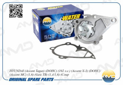 Помпа водяная 25100-26902/AMD.PW13 AMD HYUNDAI (Accent Tagaz)(DOHC)(102 л.с.) (Accent X-3)(DOHC)