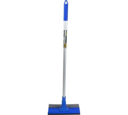 Водосгон поворотный с поролоновой щёткой, 80 см (синяя) LIMROY