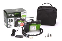 Компрессор автомобильный (35л/мин, 10А) STVOL