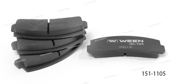 Колодка торм.перед. Ваз 2121,WEEN 151-1105