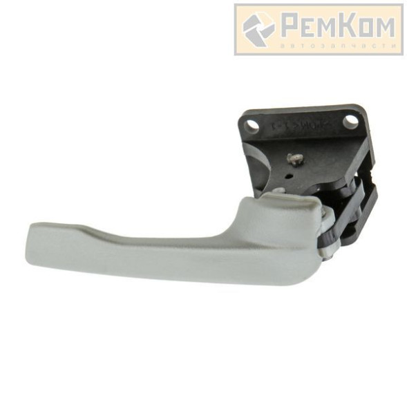 Ручка двери внутренняя в сборе для а/м 2170 - 2172 правая,серебристая,нового образца(RK14077) РЕМКОМ
