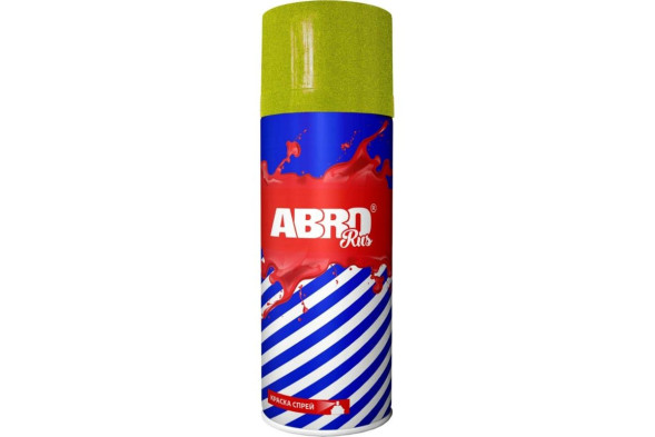 КРАСКА-СПРЕЙ  МЕТАЛЛИК ЗОЛОТО-ЗЕЛЕНАЯ №139 ABRO Rus (12шт.)