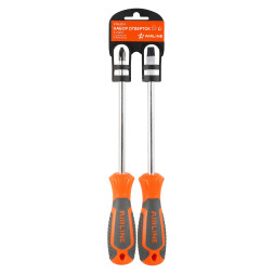 Набор отвёрток 2 пр. (SL8x150mm, PH3x150mm) пласт.подвес (ATAU014) AIRLINE