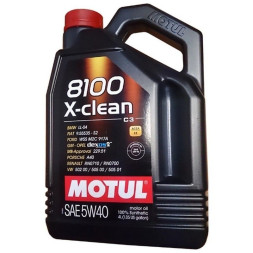 MOTUL 8100 X-CLEAN GEN2 5W40 ( SN ) (5л)