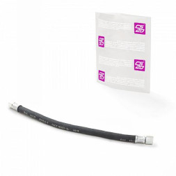 Шланг топливный ВАЗ-21082, 2114 высокого давления L=400мм гайка+гайка от фильтра к рампе 1шт CS20