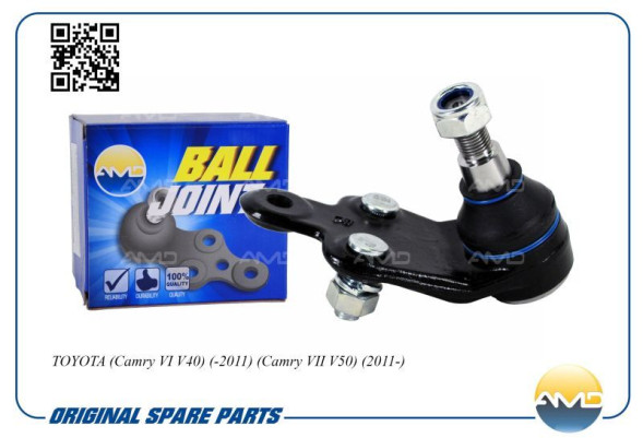 Шаровая опора правая 43330-39845/AMD.BJ233 TOYOTA(Camry VI V40)(-2011)(Camry VII V50)(2011-)