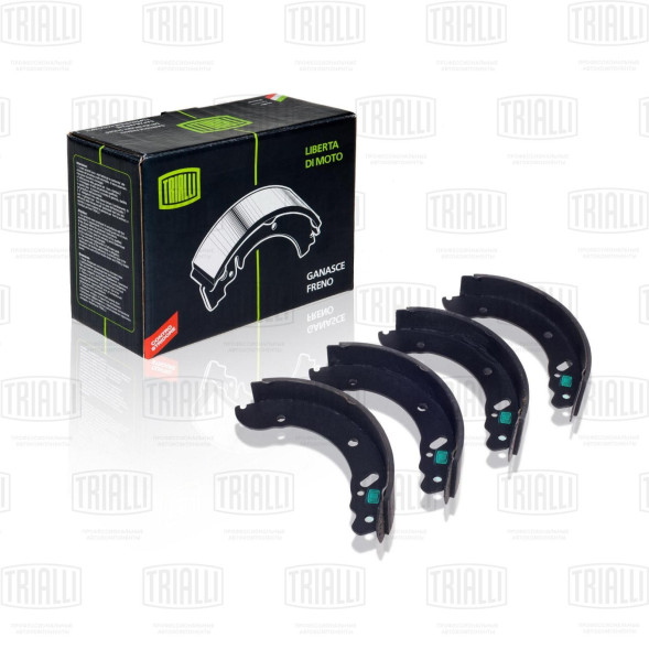 Колодки торм барабан. зад. ГАЗ 3302 (GF 238) TRIALLI