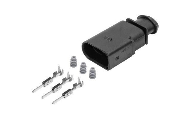 Колодка-разъем 3-х контактный датчика давления кондиционера VAG (AX6583S) CARGEN