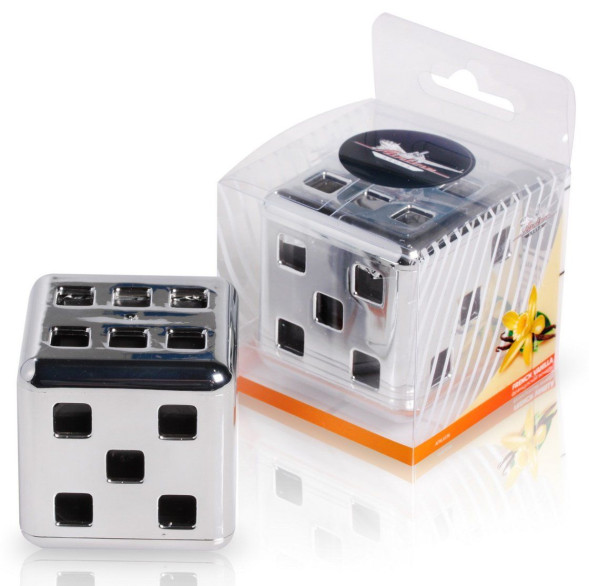 Ароматизатор на панель (Куб) французская ваниль (AFKU036) AIRLINE