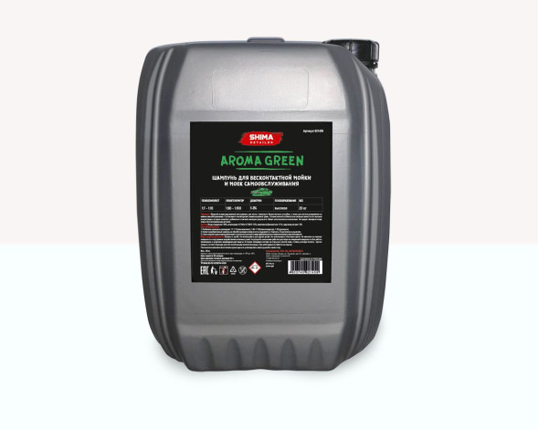 Активная пена 20кг зелёная с отдушкой SHIMA DETAILER AROMA GREEN