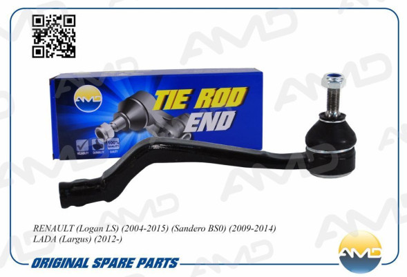 Наконечник рулевой правый 6001550443/AMD.TE432R RENAULT(Logan LS)(2004-2015)(Sandero BS0)(2009-2014)