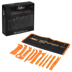 Набор съемников пистонов обшивки салона 11пр. планшет (AT-CR-06)  AIRLINE