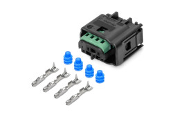 Колодка-разъем 4-х контактный камеры заднего вида для Audi, Skoda, Volkswagen (AX6514S) CARGEN