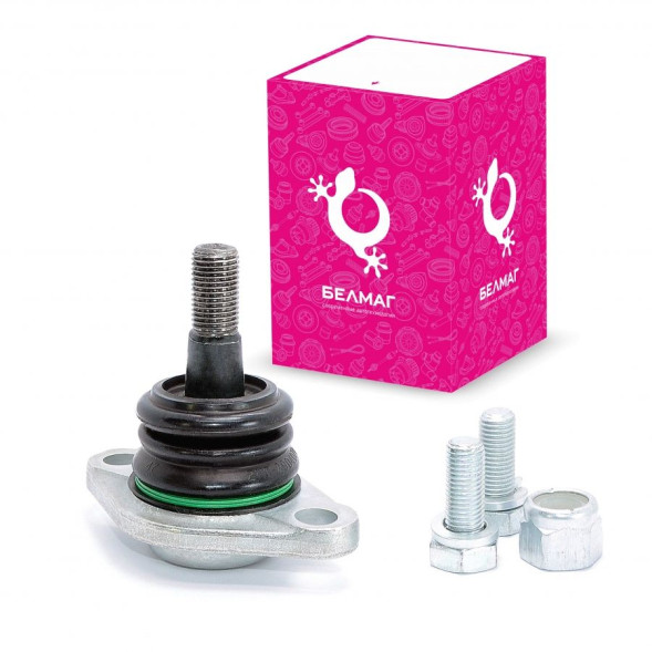 Шаровая опора ВАЗ 2110,2190,1118 Конвейерная УСИЛЕННАЯ с крепежом БелМаг BM.1665