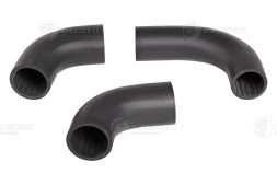 Патрубки радиатора (к-т) УАЗ 3741 (90 л.с., 417) (EPDM, 3шт.) LUZAR LPK 0351