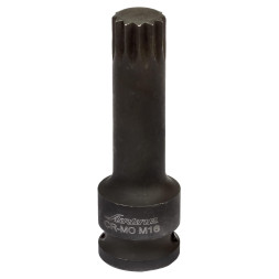 Головка ударная торцевая 1/2" DR внешний SPLINE M16 (ATAS038) AIRLINE