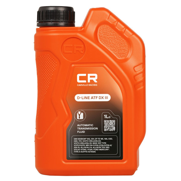 Масло трансмиссионное для АКПП D-LINE ATF DX III 1L CARVILLE RACING