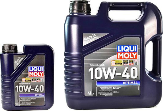Масло мотор. Liqui Moly 10W40 Optimal (п/син) (4л)  (3930)