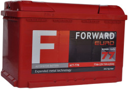 Аккумулятор 6СТ- 77 А/ч 720А L3 FORWARD (277х175х190) +левый