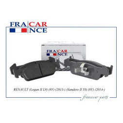 Колодка дискового тормоза 410602581R/FCR30B021 (140 мм) RENAULT(Logan II L8)(2013-2016)