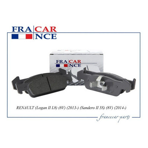 Колодка дискового тормоза 410602581R/FCR30B021 (140 мм) RENAULT(Logan II L8)(2013-2016)