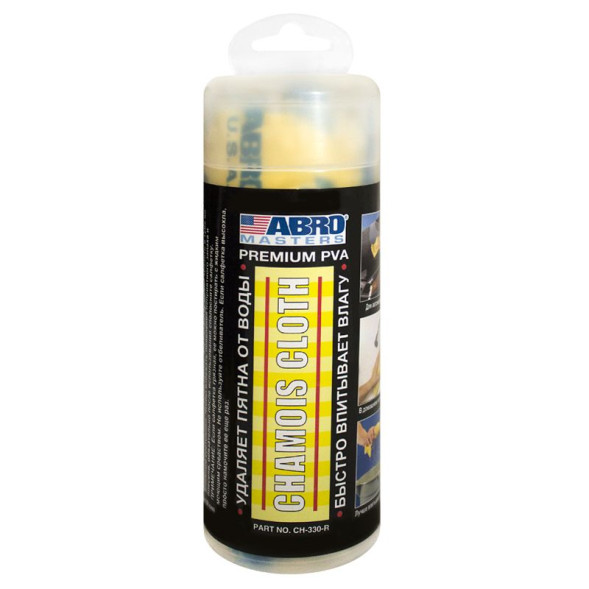 Замшевая салфетка маленькая (43*32) Abro Masters CH-330  ABRO (24шт)