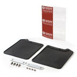 Брызговик ВАЗ-2108 задний крепление+планка к-т.2шт в пакете БалаковоЗапчасть