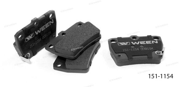 Колодка торм.задн.диск. Chery Tiggo WEEN 151-1154