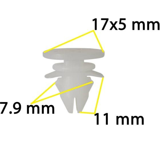 Volvo 30784514 Клипса бампера Autokrep(10шт)