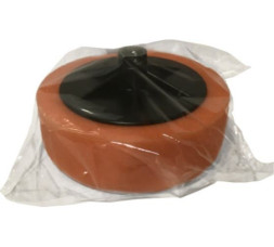 Круг полировальный резьба М14 жесткий Оранжевый 150 x 50 мм