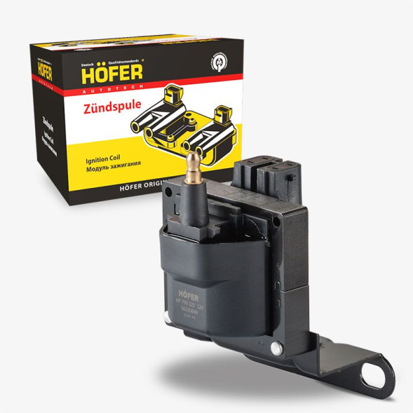 Катушка зажигания DAEWOO Nexia I, Espero, Lanos  (SOHC); CHEVROLET Lanos HF 750 323  HOFER