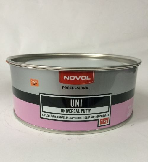 Шпатлевка универсальная 1 кг UNI Novol (8шт.)