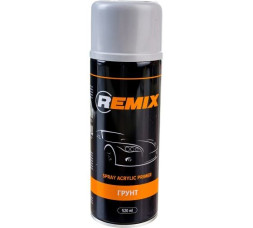 Грунт акриловый аэрозоль серый REMIX 520 мл
