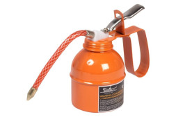 Маслёнка стальная рычажная с гибким наконечником 300мл (AT-GG-11) AIRLINE