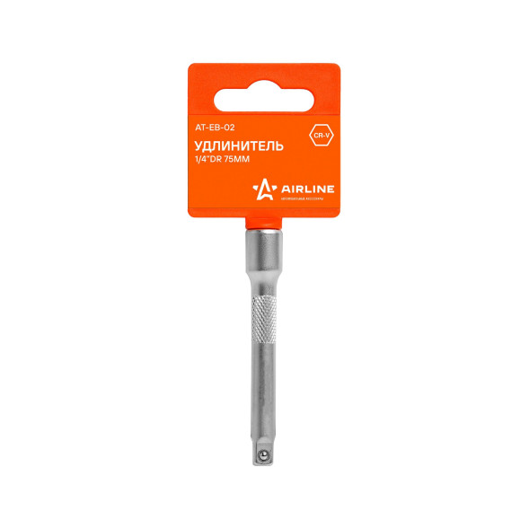 Удлинитель 1/4&amp;quot; DR 75мм (AT-EB-02) AIRLINE