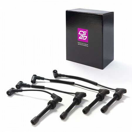 Высоковольтные провода ВАЗ-2112 к-т.4шт в коробке CS20