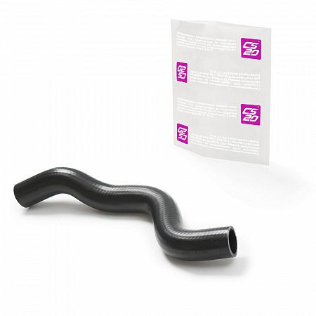 Патрубок радиатора нижний левый DAEWOO Nexia 8V,16V 1 шт резина EPDM CS20 Оригинал+ в пакете