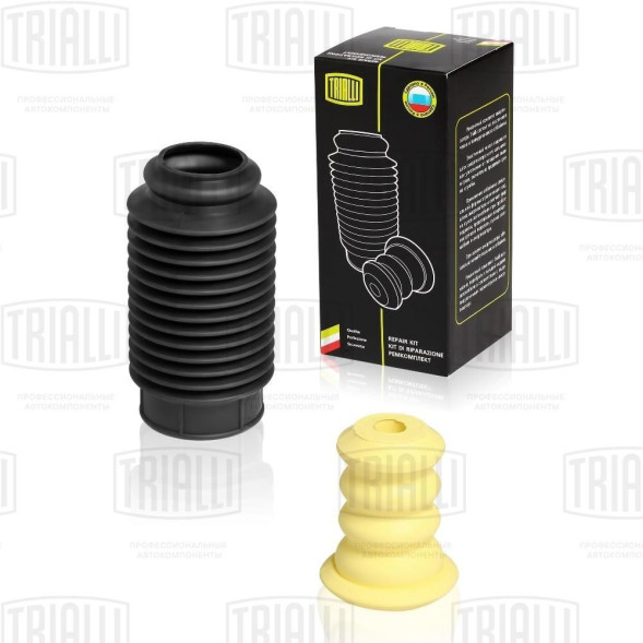 Отбойник (буфер) универс. кмпл. (1 шт.+кожух 1 шт. d16/h84) ТЭП (BC 1684) TRIALLI