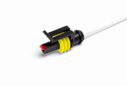 Колодка 1-но контактная гнездовая к дат. давл. масла Chevrolet Lanos, с пров. 0,5 кв.мм(AX361)CARGEN
